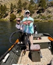 Rainbow Trout fishing in Deer Lodge, Montana