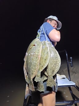 Flounder Fishing in Rio Hondo, Texas