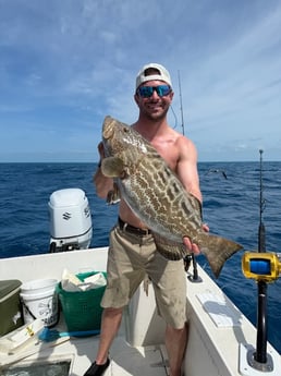 Black Grouper Fishing in Big Pine Key, Florida