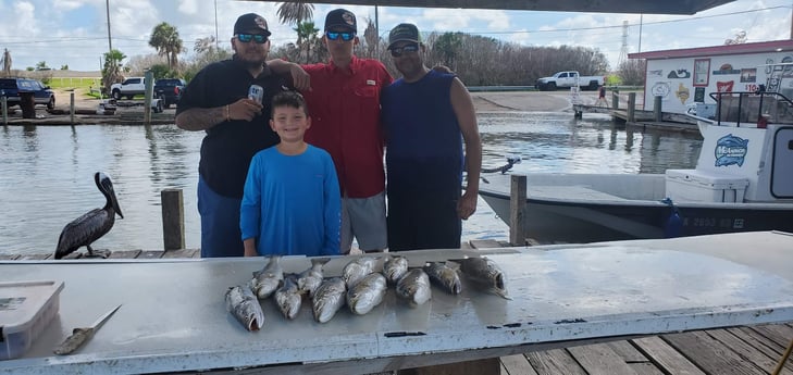 Speckled Trout / Spotted Seatrout fishing in Galveston, Texas