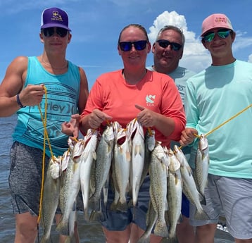 Speckled Trout / Spotted Seatrout fishing in Port Arthur, Jefferson County