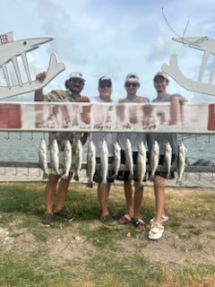 Fishing in Goliad, Texas