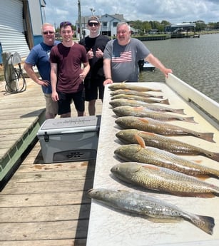 Redfish, Speckled Trout / Spotted Seatrout fishing in Sargent, Texas