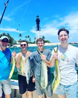 Kingfish, Mahi Mahi Fishing in Pompano Beach, Florida