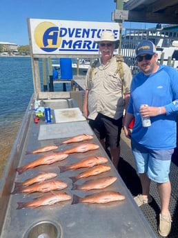 Strawberry Grouper fishing in Fort Walton Beach, Florida