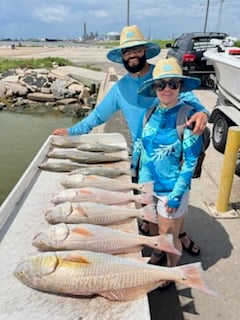Fishing in Galveston, Texas