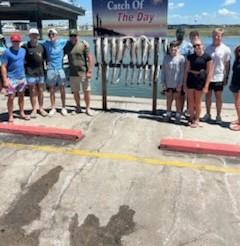Fishing in Rockport, Texas
