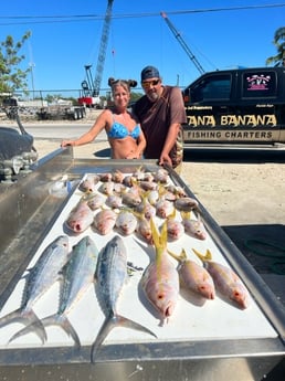 Cero Mackerel, Yellowtail Snapper Fishing in Marathon, Florida