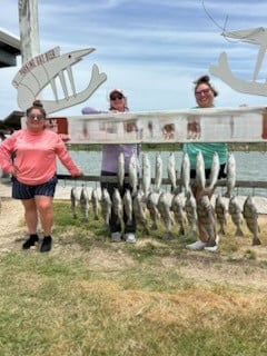 Fishing in Goliad, Texas