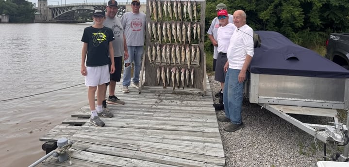 Walleye Fishing in
