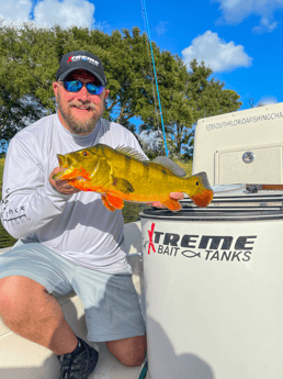 Peacock Bass fishing in Delray Beach, Florida