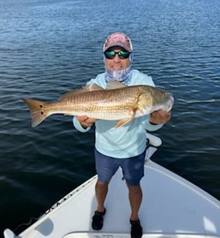 Redfish fishing in Placida, Florida