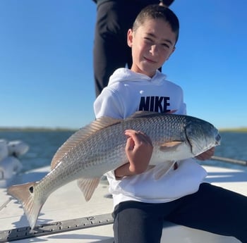 Redfish fishing in Wrightsville Beach, North Carolina