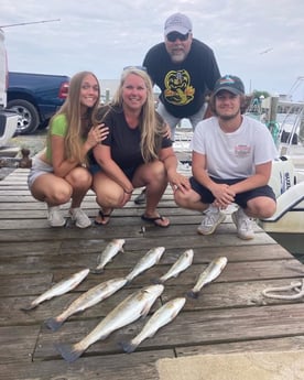 Speckled Trout / Spotted Seatrout fishing in Wanchese, North Carolina