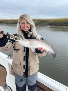 Speckled Trout / Spotted Seatrout Fishing in Little River, South Carolina