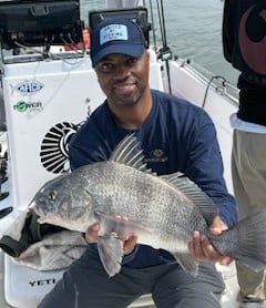 Black Drum Fishing in Johns Island, South Carolina