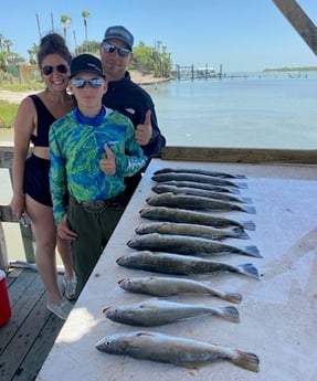 Speckled Trout Fishing in Ingleside, Texas