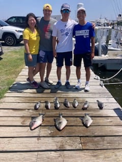 Fishing in Wanchese, North Carolina