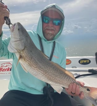 Redfish fishing in Texas City, Texas