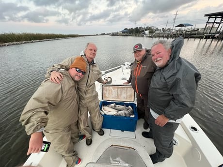 Fishing in Delacroix, Louisiana