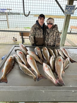 Redfish, Speckled Trout Fishing in Matagorda, Texas