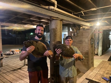 Fluke fishing in Port O&#039;Connor, Texas