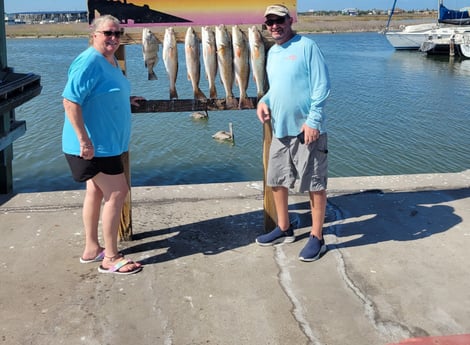 Black Drum, Redfish Fishing in Rockport, Texas
