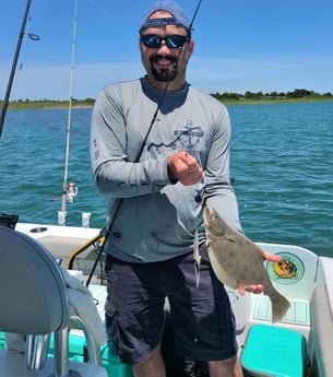 Flounder fishing in Stone Harbor, New Jersey