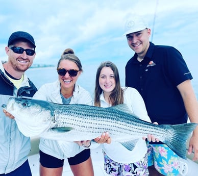 Striped Bass fishing in Bourne, Massachusetts