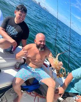 Lobster fishing in Fort Lauderdale, Florida