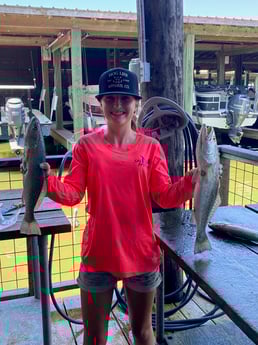 Speckled Trout Fishing in Texas City, Texas