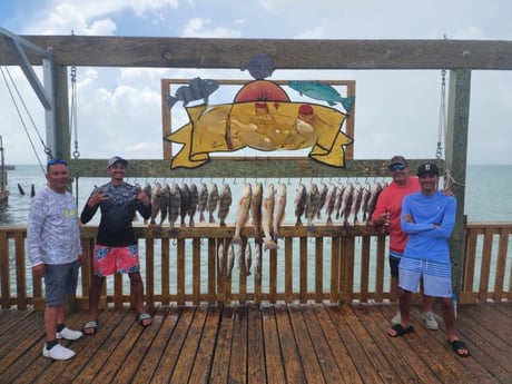 Fishing in Port Isabel, Texas