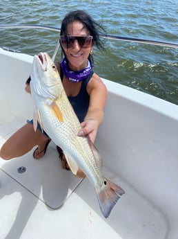 Redfish Fishing in Surfside Beach, Texas