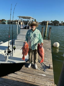 Red Snapper Fishing in Port Isabel, Texas