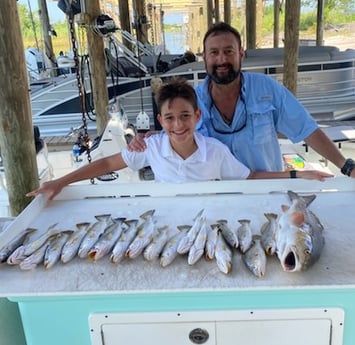 Redfish, Speckled Trout / Spotted Seatrout Fishing in Slidell, Louisiana