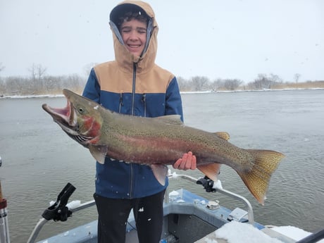 Rainbow Trout Fishing in Manistee, Michigan