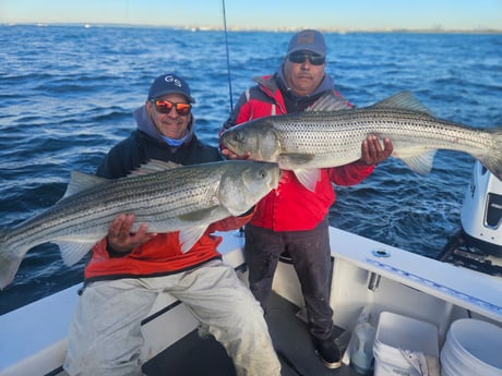 Fishing in Howard Beach, New York