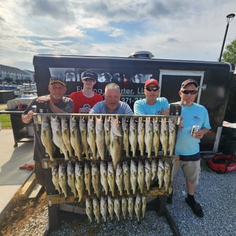 Fishing in Sheffield Lake, Ohio