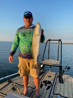 Speckled Trout / Spotted Seatrout fishing in Freeport, Texas