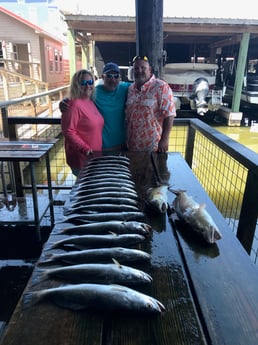 Speckled Trout / Spotted Seatrout fishing in Galveston, Texas
