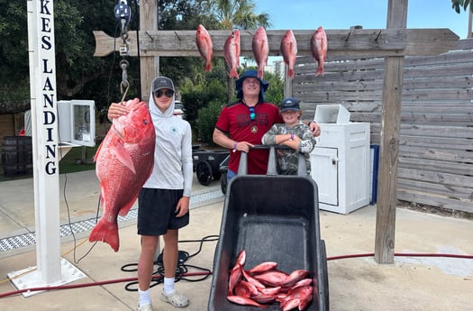 Fishing in Lillian, Alabama