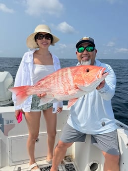 Fishing in Lake Jackson, Texas