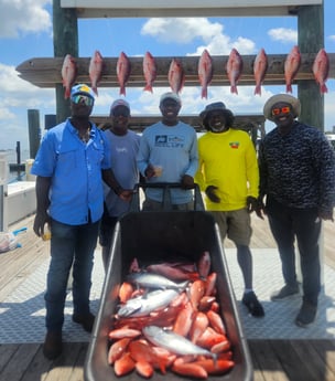 Fishing in Lillian, Alabama