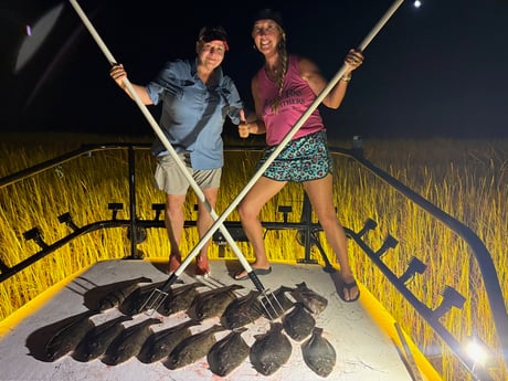 Fishing in Port O&#039;Connor, Texas