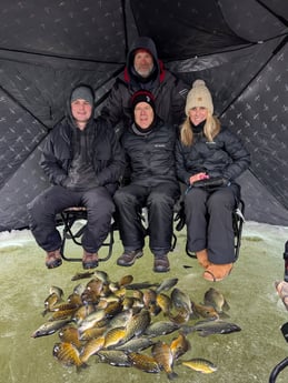 Fishing in Wonder Lake, Illinois