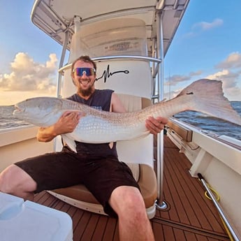 Fishing in Wanchese, North Carolina