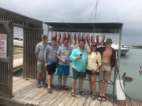 Red Snapper fishing in South Padre Island, Texas
