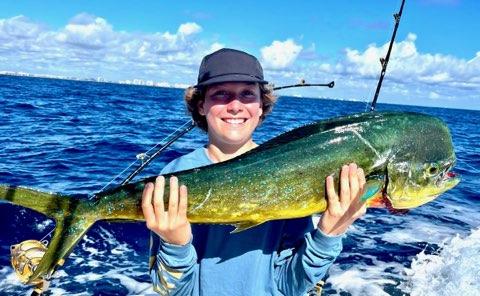 Mahi Mahi Fishing in Pompano Beach, Florida
