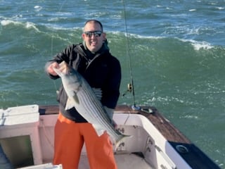 Fishing in Keyport, New Jersey