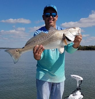 Redfish fishing in San Leon, Texas